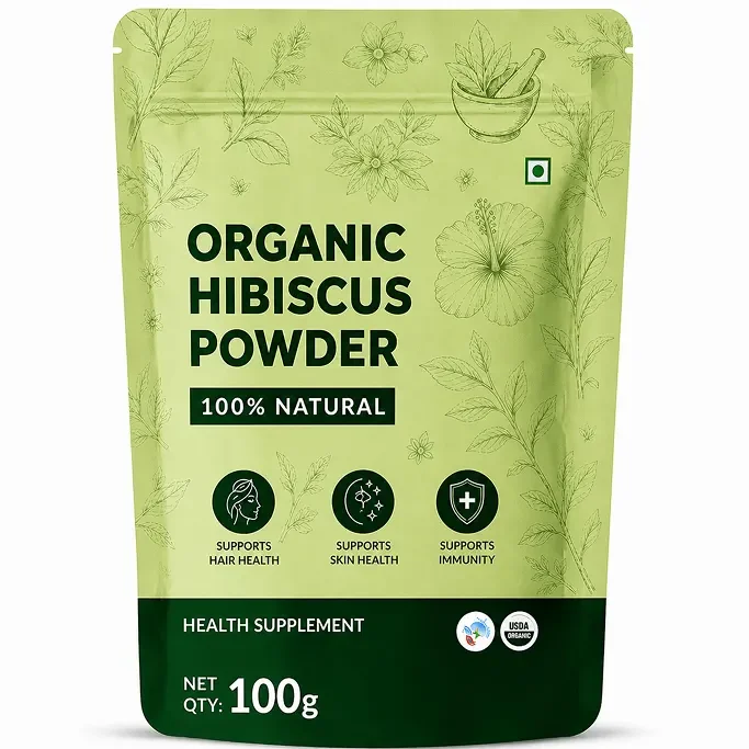 organic hibiscus flower powder