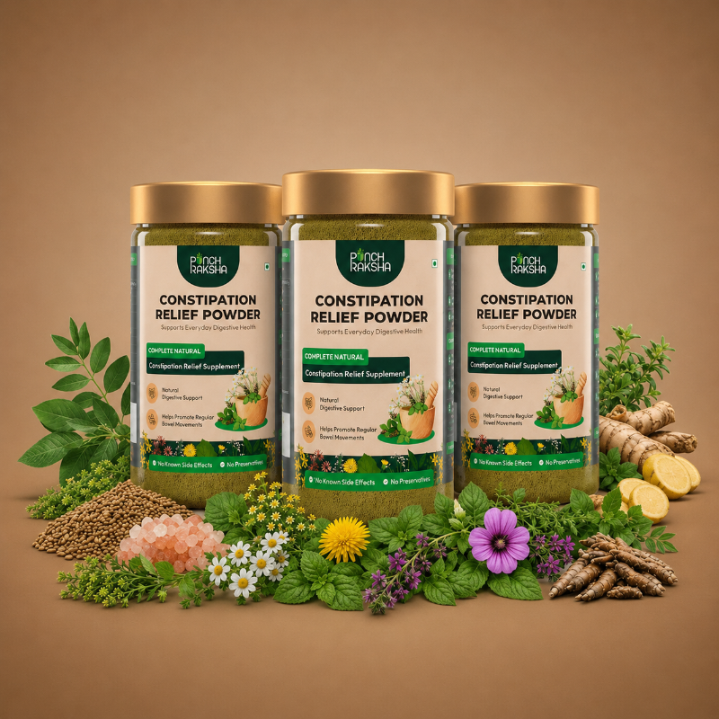 punchRaksha instant laxative powder pack of 3