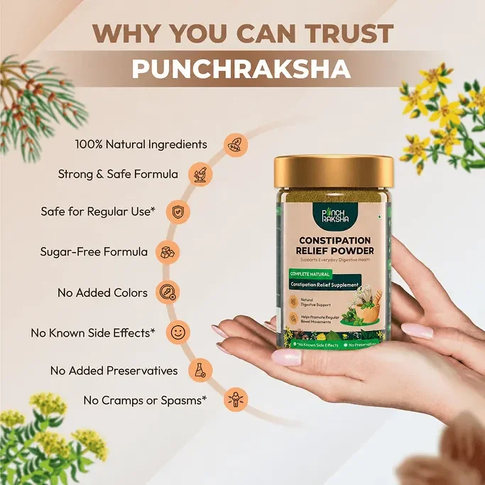 why you can trust PunchRaksha Ayurvedic laxative